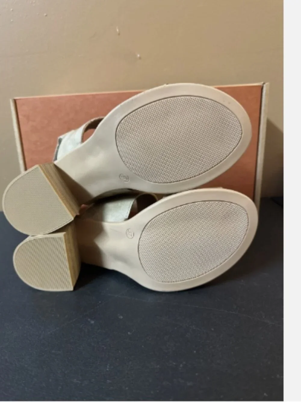 Miz Mooz Leather Adjustable Heeled Sandals-Rorie-Taupe-EU 37 (US 6.5-7)-A684748